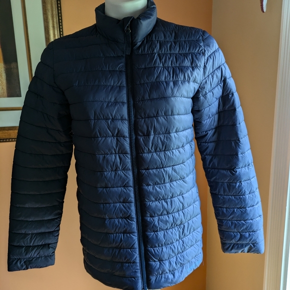 Land End Kids Navy Jacket size XL - Picture 1 of 8